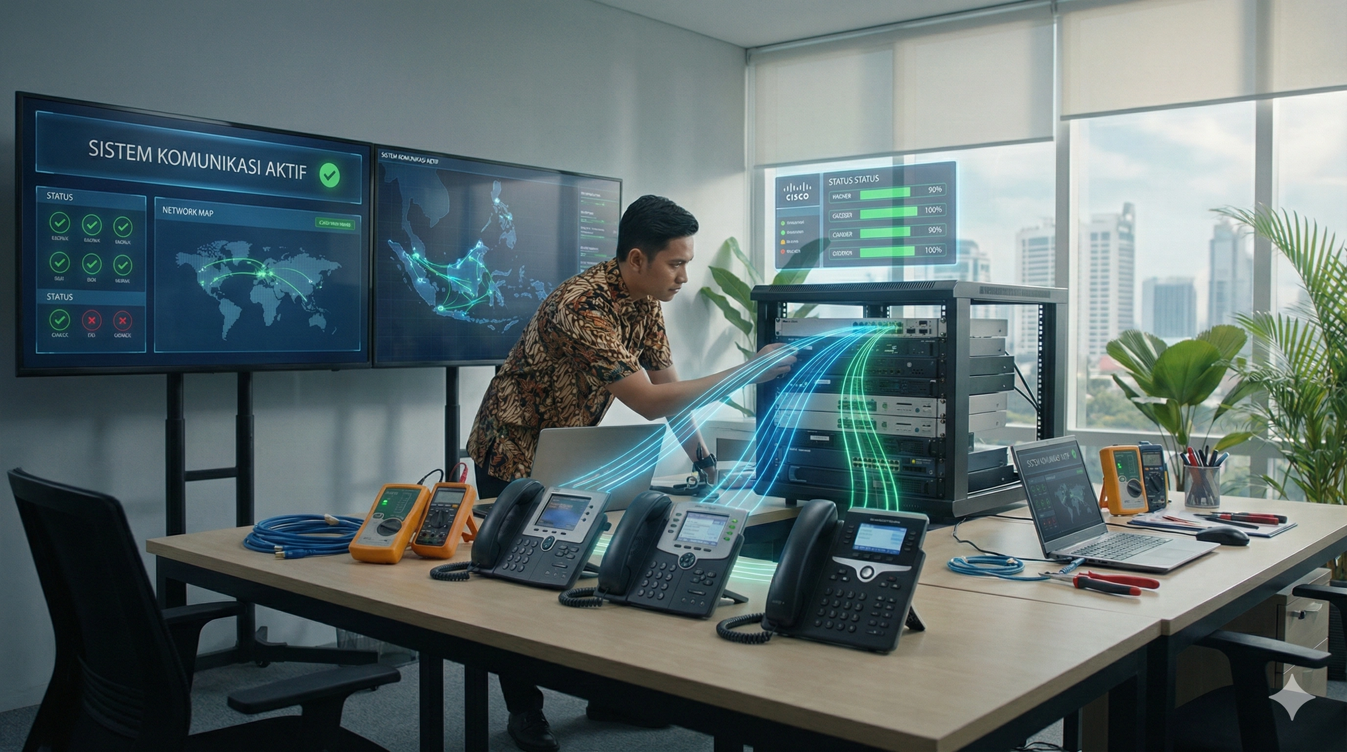 PABX dan IP Phone Balikpapan